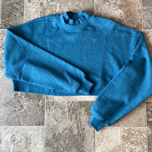 Gymshark - Rest day sweats cropped pull over - Picture 1 of 4